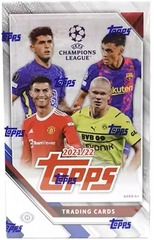 2021-22 Topps UEFA Champions League Soccer Hobby Box